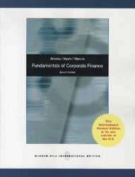   Edition* Fundamentals of Corporate Finance by Brealey 7E NEW  