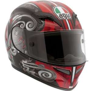   Type: Full face Helmets, Helmet Category: Street, Primary Color: Red