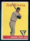 1958 Topps #11 JIM RIVERA White Sox 