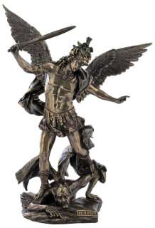 ARCHANGEL ST MICHAEL SLAYING DEVIL 11 Guardian Angel Patron Saint 