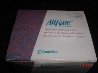 AllKare #037443 1 Box of 100 Adhesive Remover Wipes NEW  