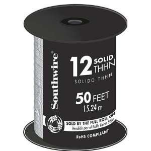  SOUTHWIRE COMPANY 5FZX8 Building Wire,Solid,12AWG,0.119 In 