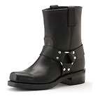 more options mens frye boots harness 8r black 87400 blk