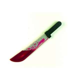 Bleeding Machete/Scream Costume Prop Knife *New*  
