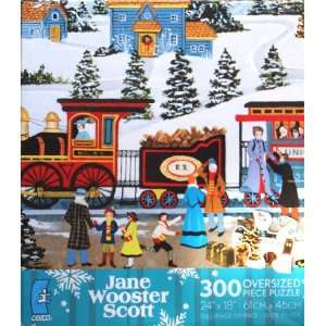  Scott Home for the Holidays 300 OVERSIZED Piece Puzzle: Toys & Games