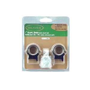  Weaver Top Mount Ring 1 High Gloss 49050: Sports 