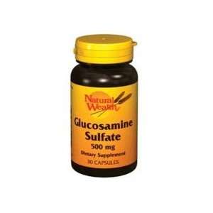  Natural Wealth Glucosamine Sulfate Cap 500mg 30: Health 