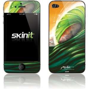  Skinit Green Wave Vinyl Skin for Apple iPhone 4 / 4S 