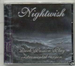 NIGHTWISH, DARK PASSION PLAY INSTRUMENTAL VERSION . FACTORY SEALED CD 