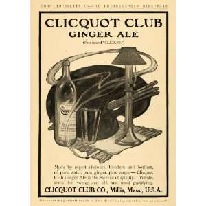  1908 Ad Clicquot Club Co. Ginger Ale Mineral Pure Water 
