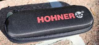 Hohner Individual Diatonic Blues Harp Harmonica Belt Case  