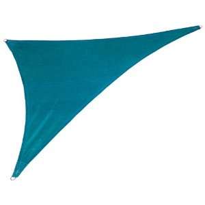  Coolaroo Custom Triangle Shade Sail, Turquoise, 18 by 18 
