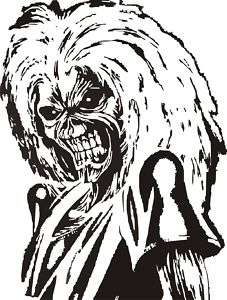 Iron Maiden Eddie Vinyl Decal,Sticker,Car Graphic  
