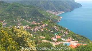   walk in an exclusive italian hill town on the amalfi coast