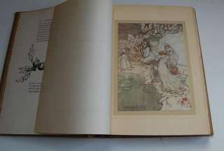 1908 A Midsummer Nights Dream Illustrated By Arthur Rackham 1st 