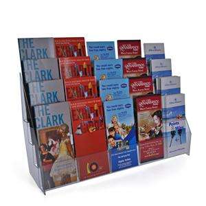   Brochure Holder Literature Holders countertop display NEW trifold