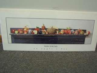 Ned Young An Apple A Day panoramic Print 1995  