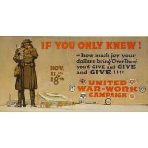   give and give and give!!!! United War Work Campaign Nov. 11th to 18th