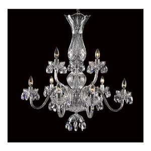  Waterford Crystal 136 408 Blue Bell 9 Light Chandeliers in Crystal 