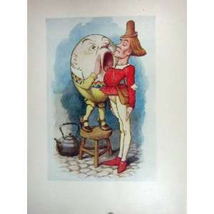  1928 Alice Looking Glass Humpty Dumpty Lewis Carroll: Home 