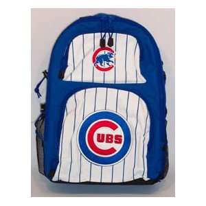  MLB Chicago Cubs School Backpack W Bottle Sports 