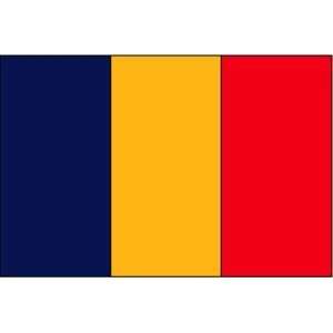  3 x 5 Feet Romania Poly   indoor International Flag Made 