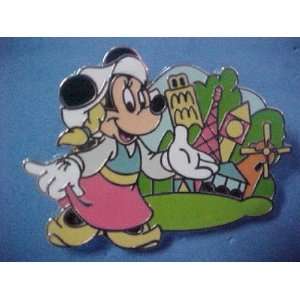   Disney/WDW Magic Kingdom/Minnie Mouse Small World Pin: Everything Else