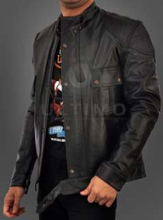 Wesley Gibson Wanted McAvoy Indy Black Leather Jacket  