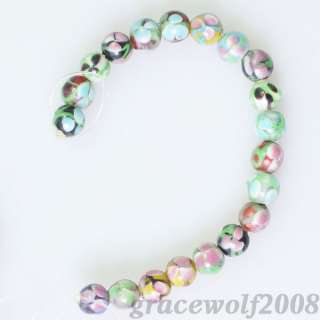 Lampwork beads glass art luxurious Disco Strand HW38  
