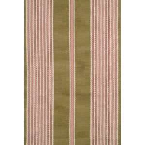  Dash and Albert Red Rover Stripe 4 x 6 Area Rug