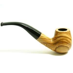  Natural Olive Wood Tobacco Smoke Pipe   Model Oliwka 