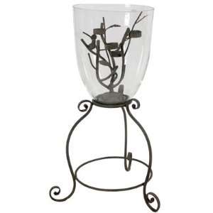  Hurricane Style Floor Candle Holder 28H: Home & Kitchen