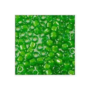   Delica Seed Bead 11/0 Color Lined Leaf Green (3 Gram Tube) Beads Home