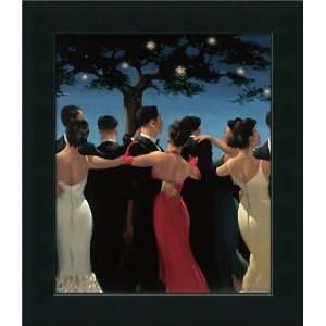  Waltzers by Jack Vettriano, Framed Canvas Art   27.08 x 