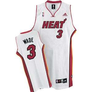  adidas Miami Heat Dwyane Wade Swingman Home Jersey: Sports 