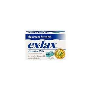  Ex lax Pills Maximum Relief Formula 24: Health & Personal 