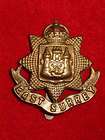 East Surrey Regiment Brass Cap Badge, Woodward maker