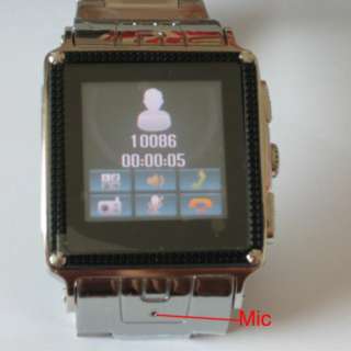 New Waterproof Watch Mobile Cell Phone Camera W818  