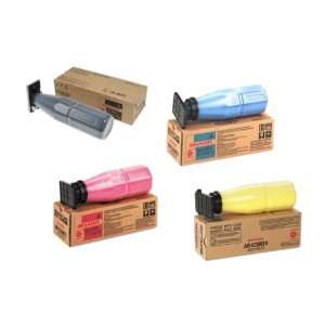  Sharp AR C150 Color Laser Printer OEM Toner Cartridge Set 