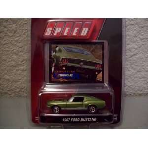   Speed Channel R3 American Muscle Car 1967 Ford Mustang: Toys & Games