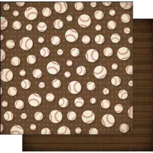   Double Sided Cardstock 12X12 Home Run 