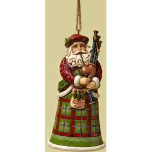 Enesco Jim Shore Heartwood Creek Santas of the World *Scottish Santa 