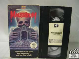 Mausoleum VHS Marjoe Gortner, Bobbie Bresee 1983  