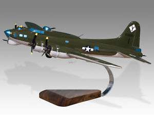 Boeing B 17 Flying Fortress Wood Desktop Display Model  