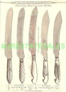 1884 Lander Frary Clark Walrus Carving Knife AD  