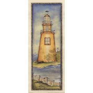  Spring Lighthouse   Poster by Lynne Andrews (8x20): Home 