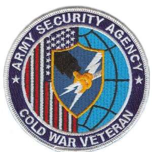    Army Security Agency Cold War Veteran Patch 