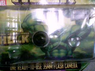 The Incredible Hulk Ready To Use 35mm Flash Camera~New  