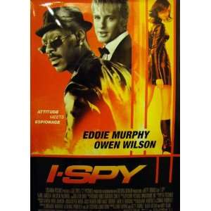 Spy with Eddie Murphy, Owen Wilson & Famke Janssen Original 27x40 