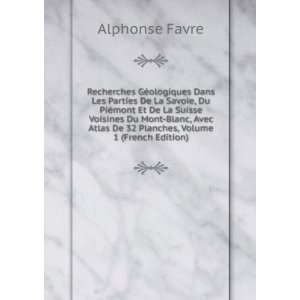   Atlas De 32 Planches, Volume 1 (French Edition) Alphonse Favre Books